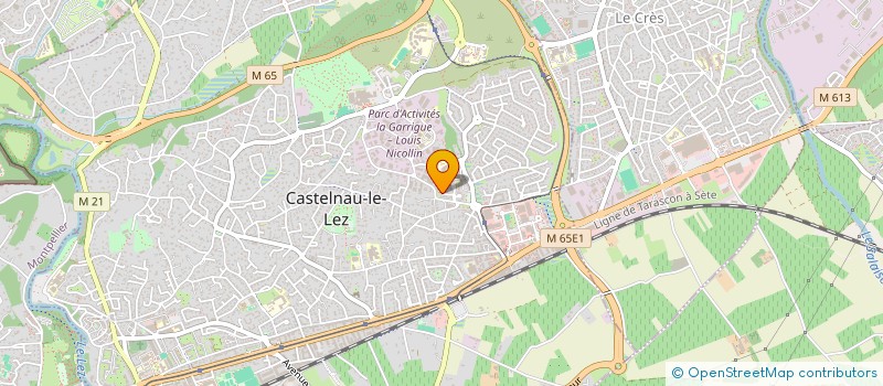 localisation de l'entreprise MONSIEUR AMAURY BRILLAND à CASTELNAU-LE-LEZ