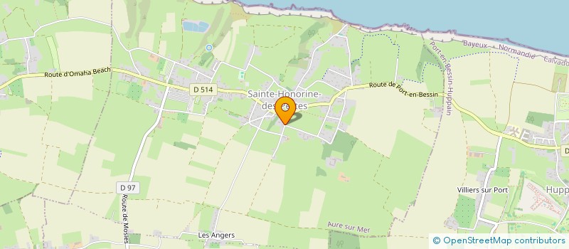 localisation de l'entreprise MONSIEUR AMAURY BRUMAULD DE MONTGAZON à AURE SUR MER