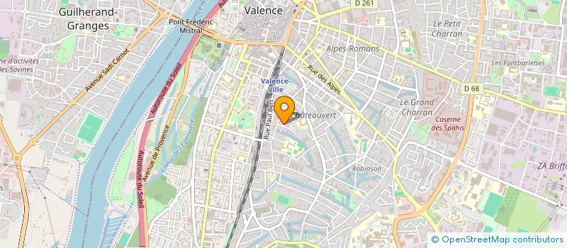 localisation de l'entreprise MONSIEUR AMAURY BUHLER à VALENCE