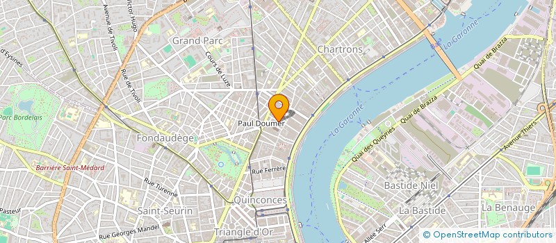 localisation de l'entreprise MONSIEUR AMAURY CASTELLI à BORDEAUX