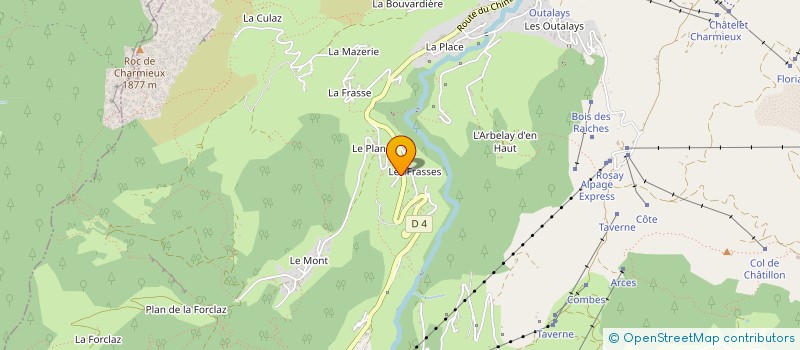 localisation de l'entreprise MONSIEUR AMAURY COLAS à LE GRAND-BORNAND