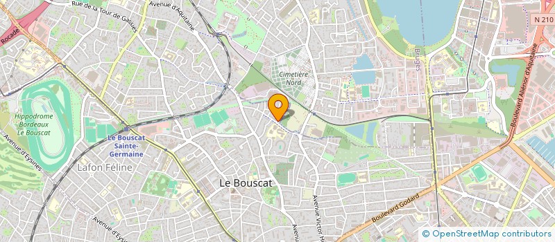 localisation de l'entreprise MONSIEUR AMAURY CRAPPIER à LE BOUSCAT