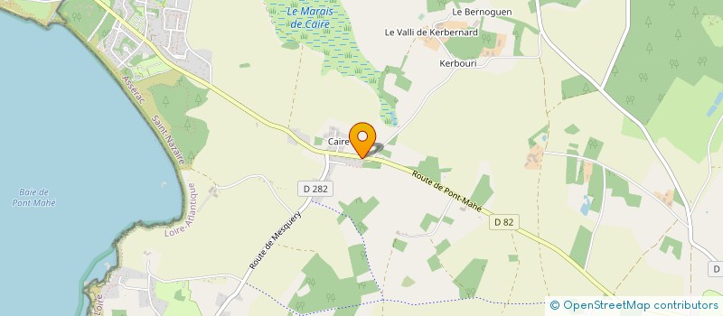 localisation de l'entreprise MONSIEUR AMAURY CROHIN  SAINT-LYPHARD