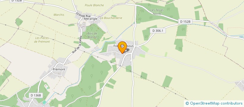 localisation de l'entreprise MONSIEUR AMAURY D'ORANGE à OUERRE