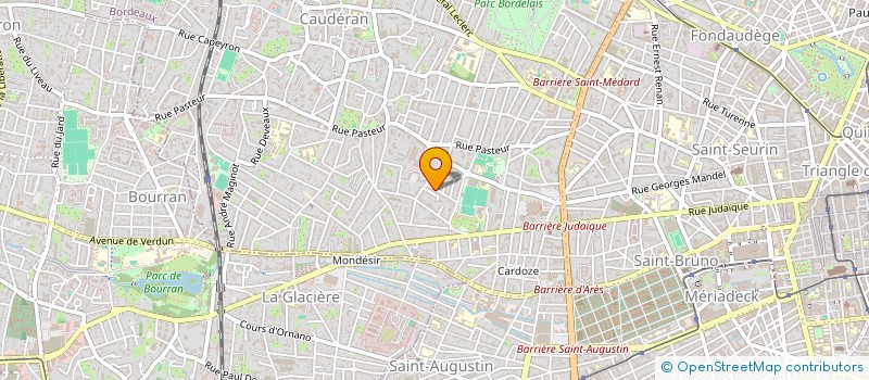 localisation de l'entreprise MONSIEUR AMAURY DAUREL  BORDEAUX