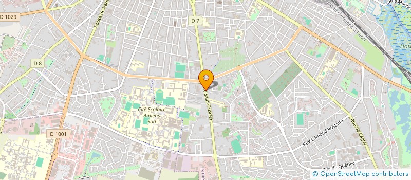 localisation de l'entreprise MONSIEUR AMAURY DE GROOTE  AMIENS