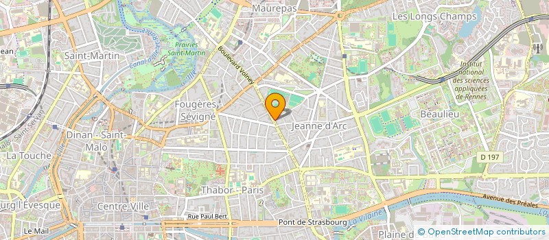 localisation de l'entreprise MONSIEUR AMAURY DE LA SEIGLIERE  RENNES