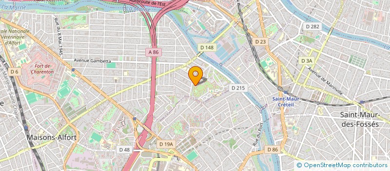 localisation de l'entreprise MONSIEUR AMAURY DEBOUT  MAISONS-ALFORT