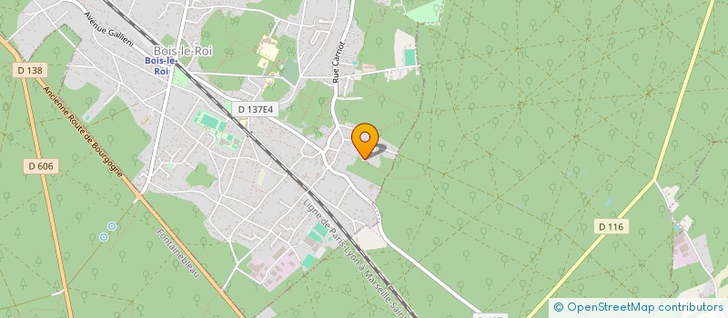 localisation de l'entreprise MONSIEUR AMAURY DECHELETTE  BOIS-LE-ROI