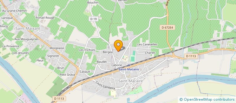 localisation de l'entreprise MONSIEUR AMAURY DES BOUILLONS  VERDELAIS