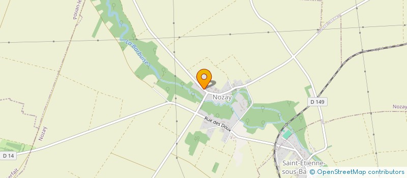 localisation de l'entreprise MONSIEUR AMAURY DORIGNE  NOZAY