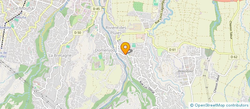 localisation de l'entreprise MONSIEUR AMAURY DUBREUIL  SAINTE-MARIE