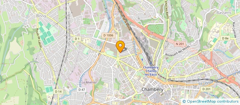 localisation de l'entreprise MONSIEUR AMAURY DUNAND à CHAMBERY