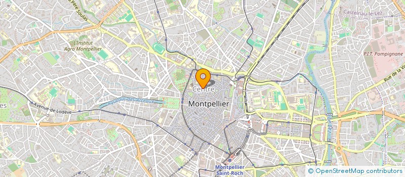 localisation de l'entreprise MONSIEUR AMAURY DUPLESSIS DE POUZILHAC à MONTPELLIER