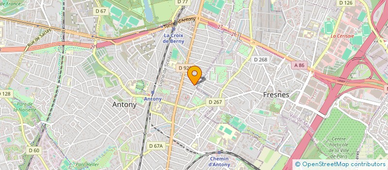 localisation de l'entreprise MONSIEUR AMAURY DUSAUTOIR à ANTONY
