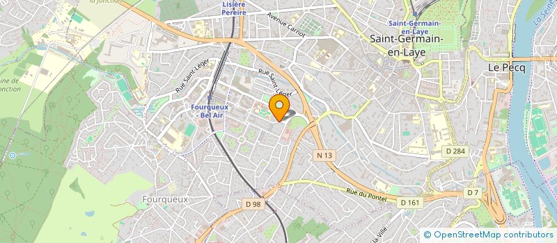 localisation de l'entreprise MONSIEUR AMAURY ERIC LOUIS BERGOIN  SAINT-GERMAIN-EN-LAYE