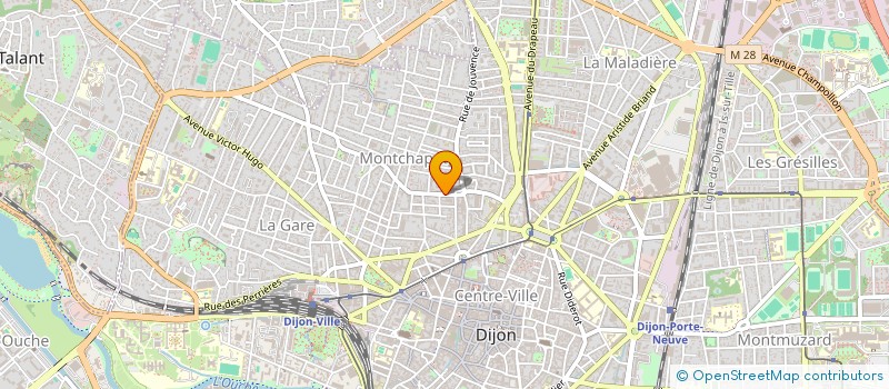 localisation de l'entreprise MONSIEUR AMAURY GAGER à DIJON