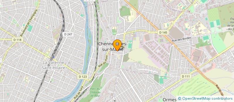 localisation de l'entreprise MONSIEUR AMAURY GAUVIN  CHENNEVIERES-SUR-MARNE