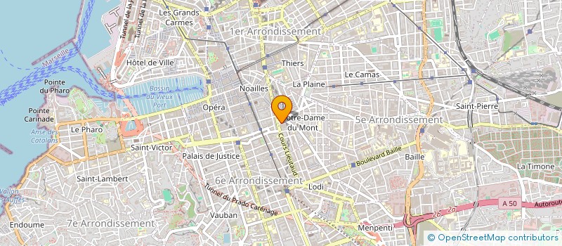 localisation de l'entreprise MONSIEUR AMAURY GUILLEM à MARSEILLE