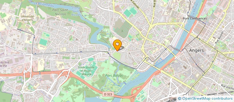 localisation de l'entreprise MONSIEUR AMAURY GUYARD  ANGERS