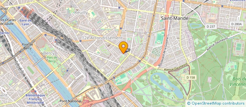 localisation de l'entreprise MONSIEUR AMAURY HAVE  PARIS