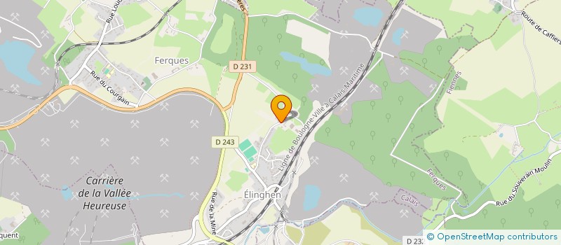 localisation de l'entreprise MONSIEUR AMAURY HECTOR VICTOR MIELLOT  FERQUES