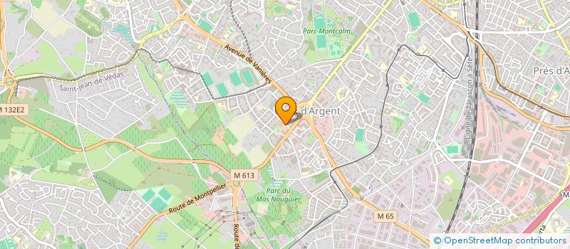 localisation de l'entreprise MONSIEUR AMAURY JAUVERT à MONTPELLIER