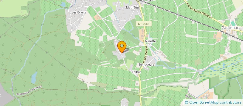 localisation de l'entreprise MONSIEUR AMAURY KARFA  MARGAUX-CANTENAC