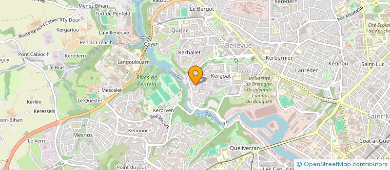 localisation de l'entreprise MONSIEUR AMAURY LAMBERT à BREST