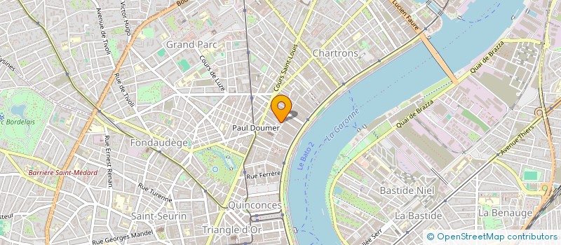 localisation de l'entreprise MONSIEUR AMAURY LANQUY  BORDEAUX