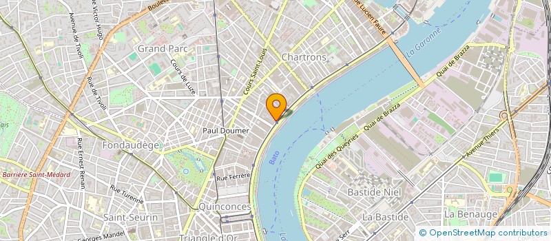 localisation de l'entreprise MONSIEUR AMAURY LANTHIER  BORDEAUX