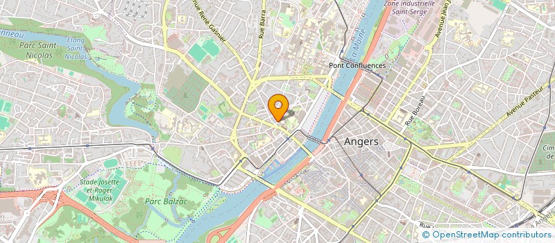 localisation de l'entreprise MONSIEUR AMAURY LAROCHE à ANGERS