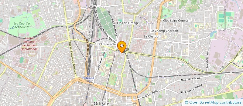 localisation de l'entreprise MONSIEUR AMAURY LARQUEY  ORLEANS