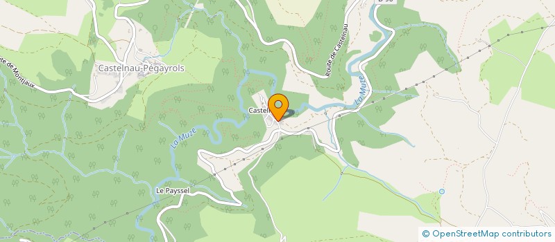 localisation de l'entreprise MONSIEUR AMAURY LAVALADAS  SAINT-BEAUZELY