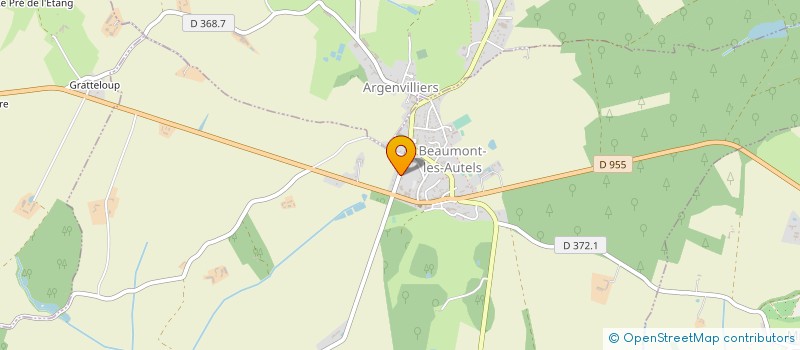 localisation de l'entreprise MONSIEUR AMAURY LEBOUTEUX à BEAUMONT-LES-AUTELS