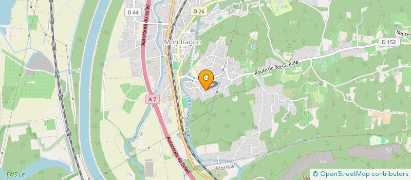 localisation de l'entreprise MONSIEUR AMAURY LESAGE  MONDRAGON