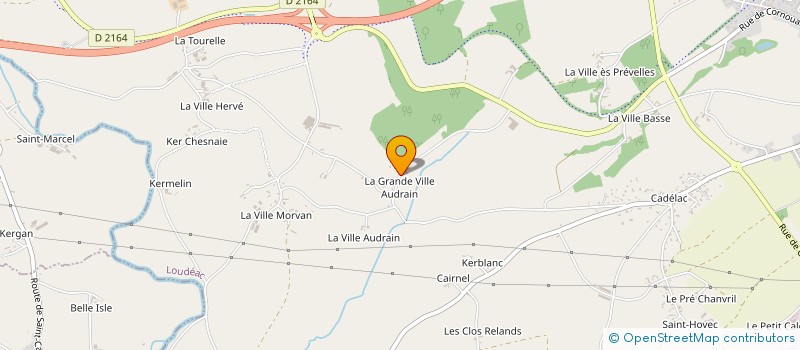localisation de l'entreprise MONSIEUR AMAURY LORCY à LOUDEAC