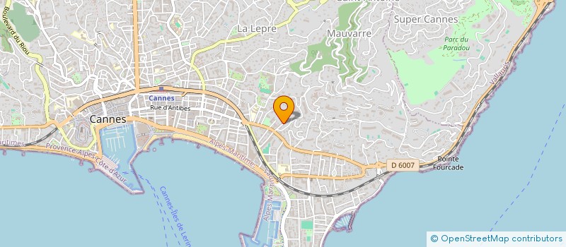 localisation de l'entreprise MONSIEUR AMAURY MANOUKIAN  CANNES