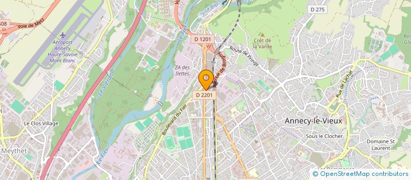 localisation de l'entreprise MONSIEUR AMAURY MASNY  ANNECY