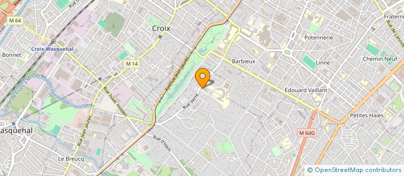 localisation de l'entreprise MONSIEUR AMAURY MONTHUIS à CROIX