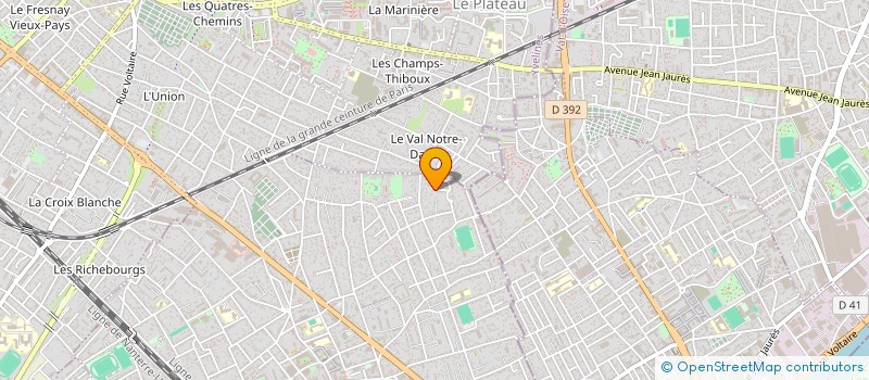 localisation de l'entreprise MONSIEUR AMAURY NOGUEIRA  HOUILLES