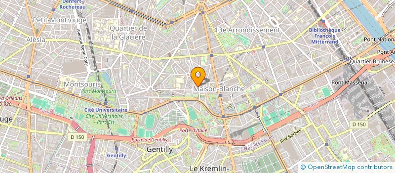 localisation de l'entreprise MONSIEUR AMAURY PARIZEL  PARIS