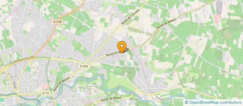 localisation de l'entreprise MONSIEUR AMAURY PATRIS  CARPENTRAS