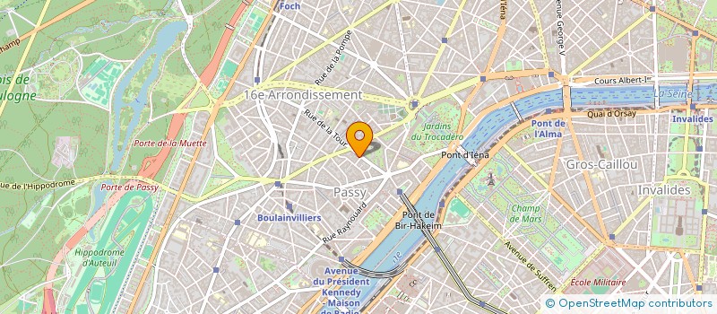 localisation de l'entreprise MONSIEUR AMAURY PREAU  PARIS