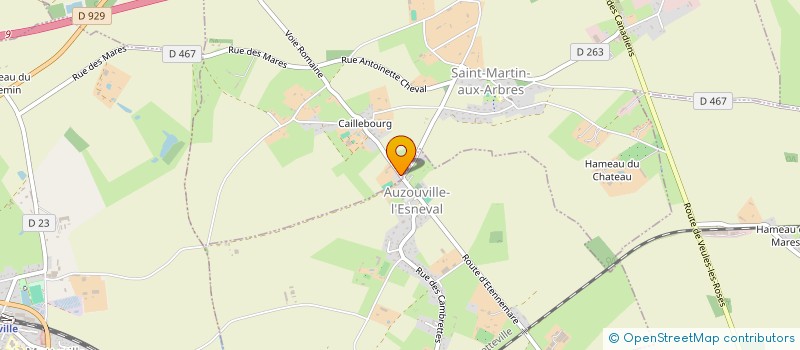 localisation de l'entreprise MONSIEUR AMAURY QUEVILLY  SAINT-MARTIN-AUX-ARBRES