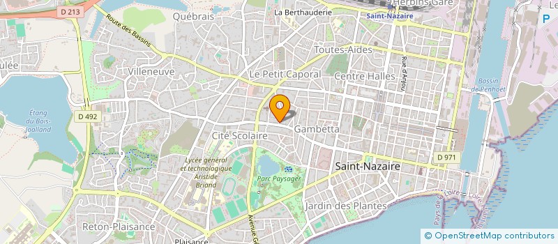 localisation de l'entreprise MONSIEUR AMAURY SANCHEZ NEGRIN à SAINT-NAZAIRE