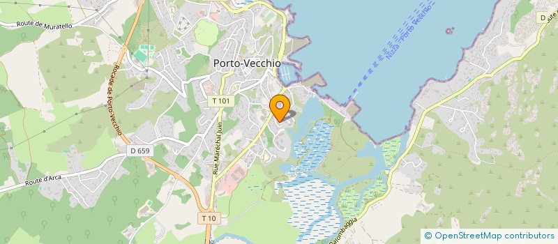 localisation de l'entreprise MONSIEUR AMAURY SAULE à PORTO VECCHIO