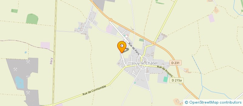 localisation de l'entreprise MONSIEUR AMAURY SAVISKY à JOUY-LE-CHATEL