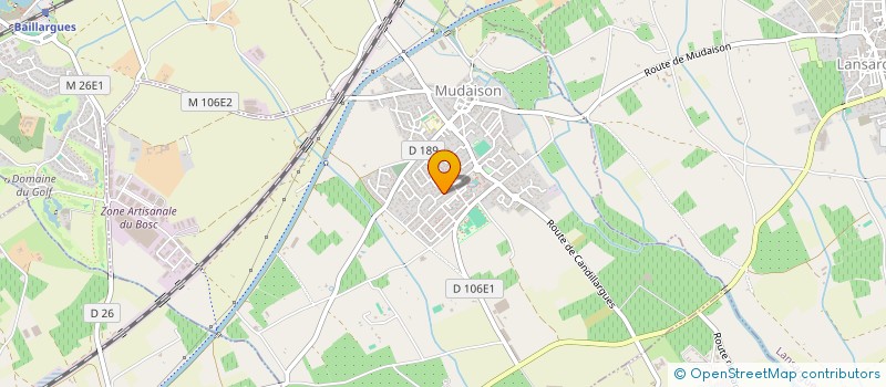 localisation de l'entreprise MONSIEUR AMAURY SILVESTRE  MUDAISON