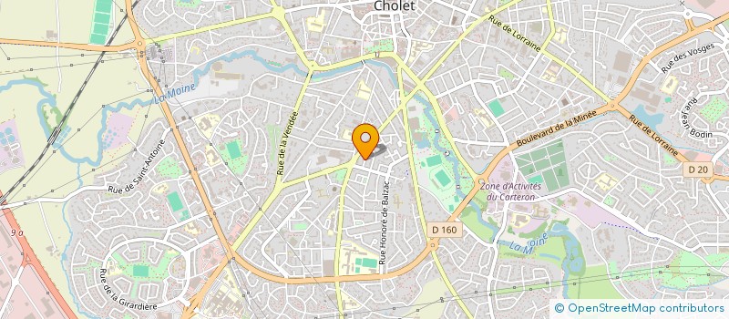 localisation de l'entreprise MONSIEUR AMAURY SORIN à CHOLET